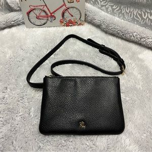 Lauren Ralph Lauren Pebbled Faux Leather Belt Bag
